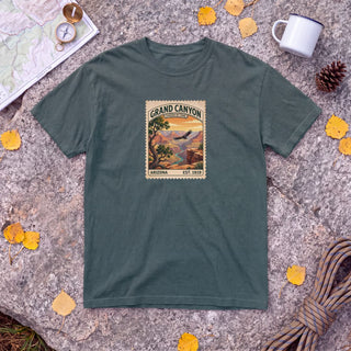 Grand Canyon National Park T-Shirt – Vintage Stamp Canyon Tee
