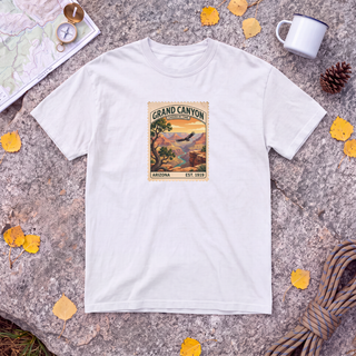 Grand Canyon National Park T-Shirt – Vintage Stamp Canyon Tee