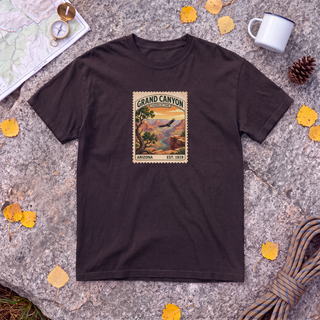 Grand Canyon National Park T-Shirt – Vintage Stamp Canyon Tee