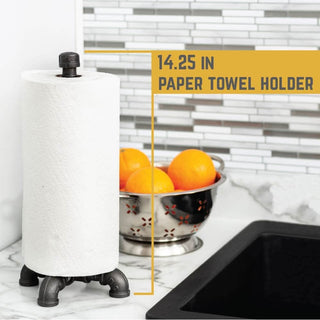 Industrial Pipe Paper Towel Holder