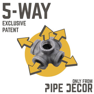 Industrial Pipe Paper Towel Holder