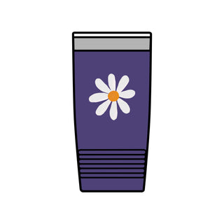 20oz Floral Daisy Insulated Tumbler – Stainless Travel Cup in Color of your choice