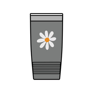 20oz Floral Daisy Insulated Tumbler – Stainless Travel Cup in Color of your choice