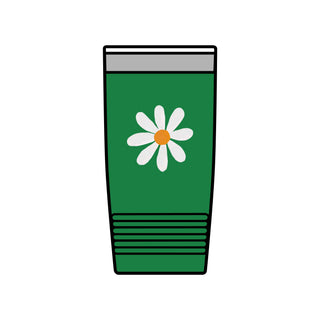 20oz Floral Daisy Insulated Tumbler – Stainless Travel Cup in Color of your choice