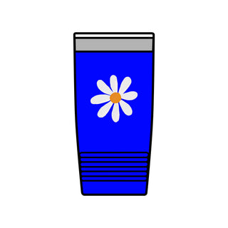 20oz Floral Daisy Insulated Tumbler – Stainless Travel Cup in Color of your choice