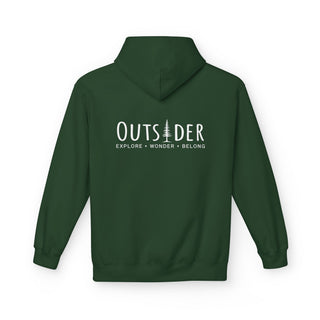 Outsider pine tree fleece hoodie – view 12