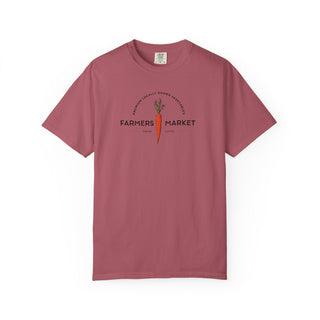 Crimson farmers market graphic tee — Artisan Grove