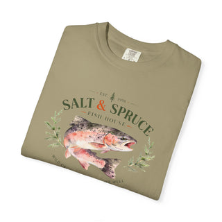 Artisan Grove | Salt & Spruce Fish House T‑Shirt – Vintage Fish Graphic Tee