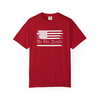 We The People Flag T-Shirt — Patriotic Vintage American Tee