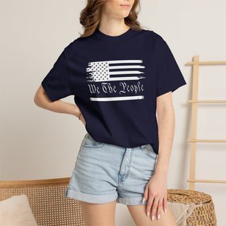 We The People Flag T-Shirt — Patriotic Vintage American Tee