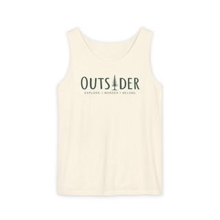 Outsider Garment-Dyed Cotton Tank Top | Unisex Outdoor Tank