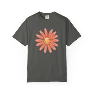 Sunshine Daisy T-Shirt — Smiling Floral Graphic Tee