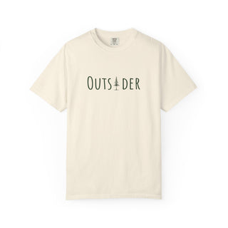 Outsider T-Shirt-Green Text