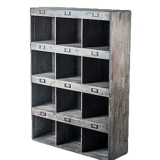 X-Large Rustic Recycled Pine Display Shelf