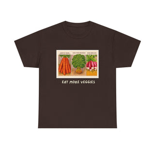 Eat More Veggies Organic Cotton Tee | Artisan Grove