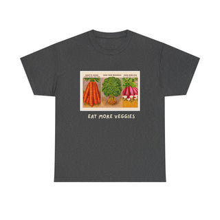 Eat More Veggies Organic Cotton Tee | Artisan Grove