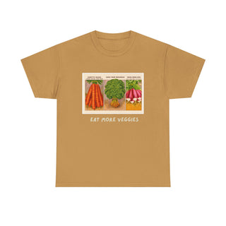 Eat More Veggies Organic Cotton Tee | Artisan Grove