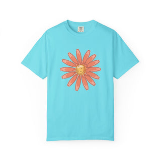 Sunshine Daisy T-Shirt — Smiling Floral Graphic Tee