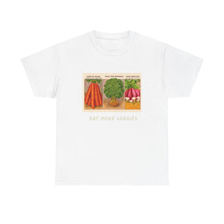 Eat More Veggies Organic Cotton Tee | Artisan Grove