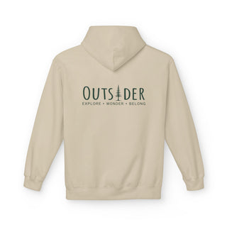 Outsider pine tree fleece hoodie – view 14