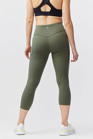 Goal Five-Women's Cropped Leggings Length 21"