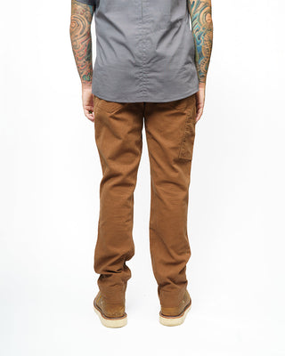 Tobacco brown double knee stretch canvas outdoor pants – Artisan Grove
