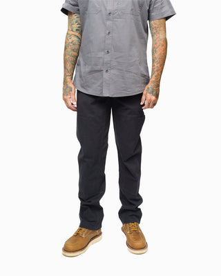 Black double knee stretch canvas outdoor pants – Artisan Grove