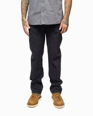 Black double knee stretch canvas outdoor pants – Artisan Grove
