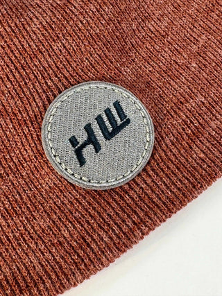 Tactical H Stitch Uncuffed Beanie, Knit Winter Hat