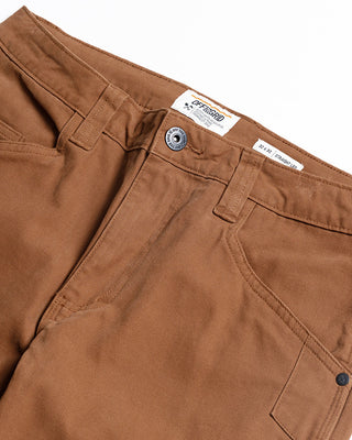 Tobacco brown double knee stretch canvas outdoor pants – Artisan Grove