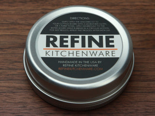 All Natural Cutting Board Wax – Organic Coconut Oil & Beeswax