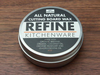 All Natural Cutting Board Wax – Organic Coconut Oil & Beeswax