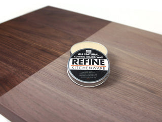 All Natural Cutting Board Wax – Organic Coconut Oil & Beeswax