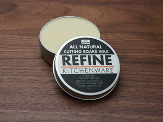 All Natural Cutting Board Wax – Organic Coconut Oil & Beeswax