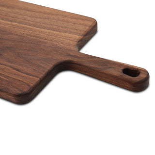 Walnut Paddle Cutting Board with Handle – Handmade in the USA