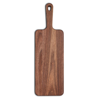 Walnut Paddle Cutting Board with Handle – Handmade in the USA