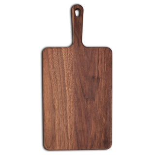 Walnut Paddle Cutting Board with Handle – Handmade in the USA