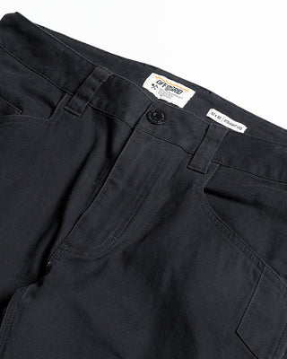 Black double knee stretch canvas outdoor pants – Artisan Grove